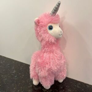 TY Beanie Babies Boos 9" Lana the Pink Llamacorn Plush Unicorn Llama Stuffed
